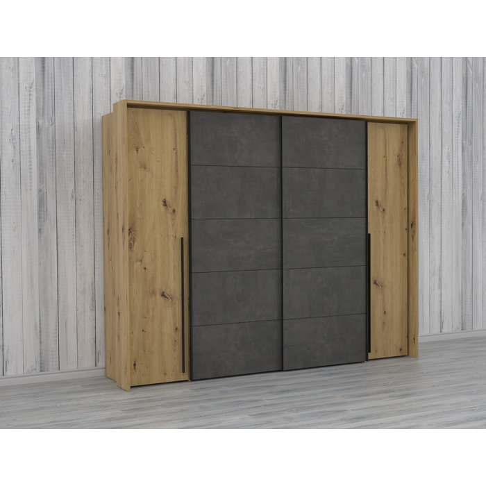 ClassicLiving 4 Door Sliding Wardrobe Wayfair.co.uk